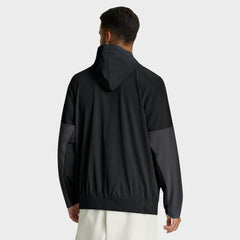 Las Vegas Raiders Sideline Anorak Half-Zip Hoodie Jacket Black