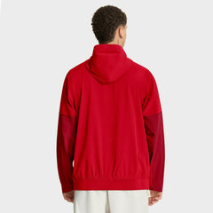 Kansas City Chiefs Sideline Anorak Half-Zip Hoodie Jacket Red