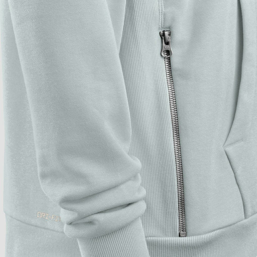 Las Vegas Raiders Sideline Standard Issue Utility Player Dri-FIT Full-Zip Hoodie Silver