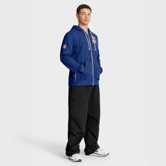 New York Giants Sideline Standard Issue Utility Player Dri-FIT Full-Zip Hoodie Royal
