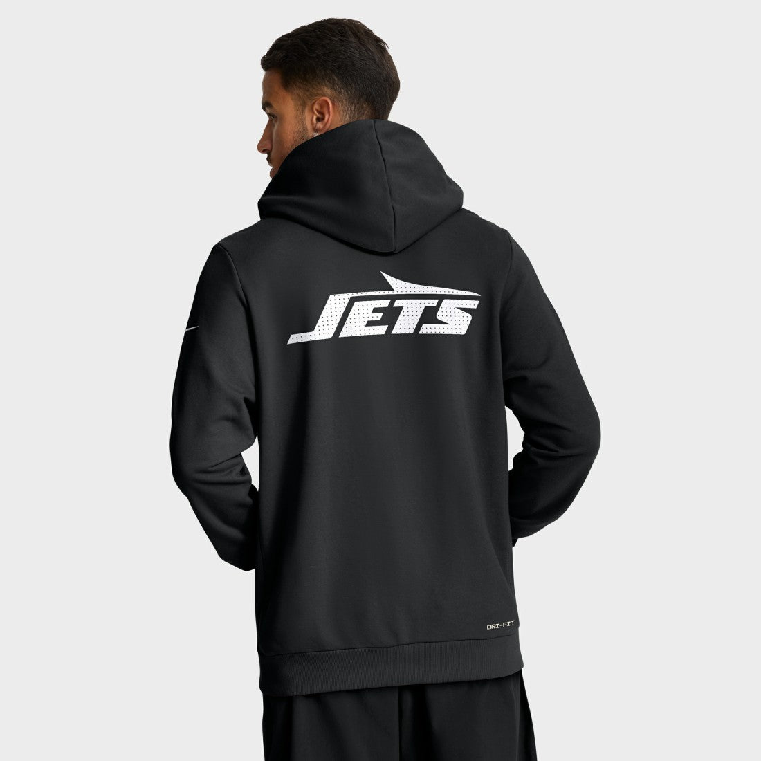 New York Jets Sideline Standard Issue Utility Player Dri-FIT Full-Zip Hoodie Black