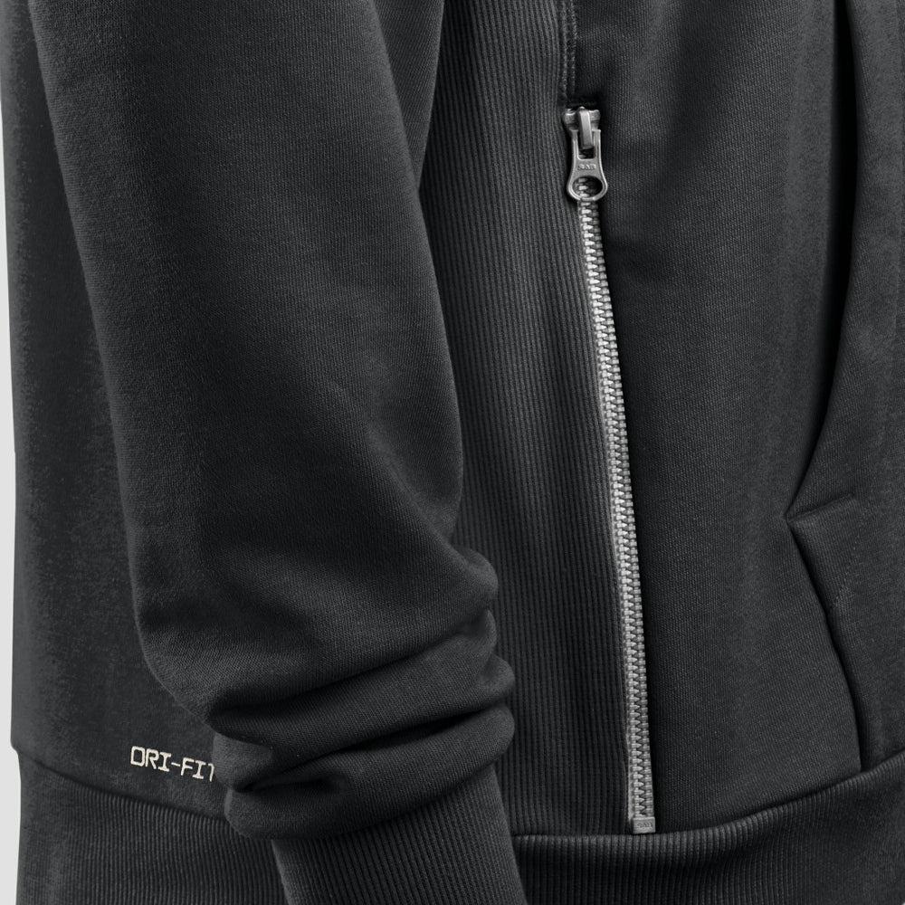 New York Jets Sideline Standard Issue Utility Player Dri-FIT Full-Zip Hoodie Black