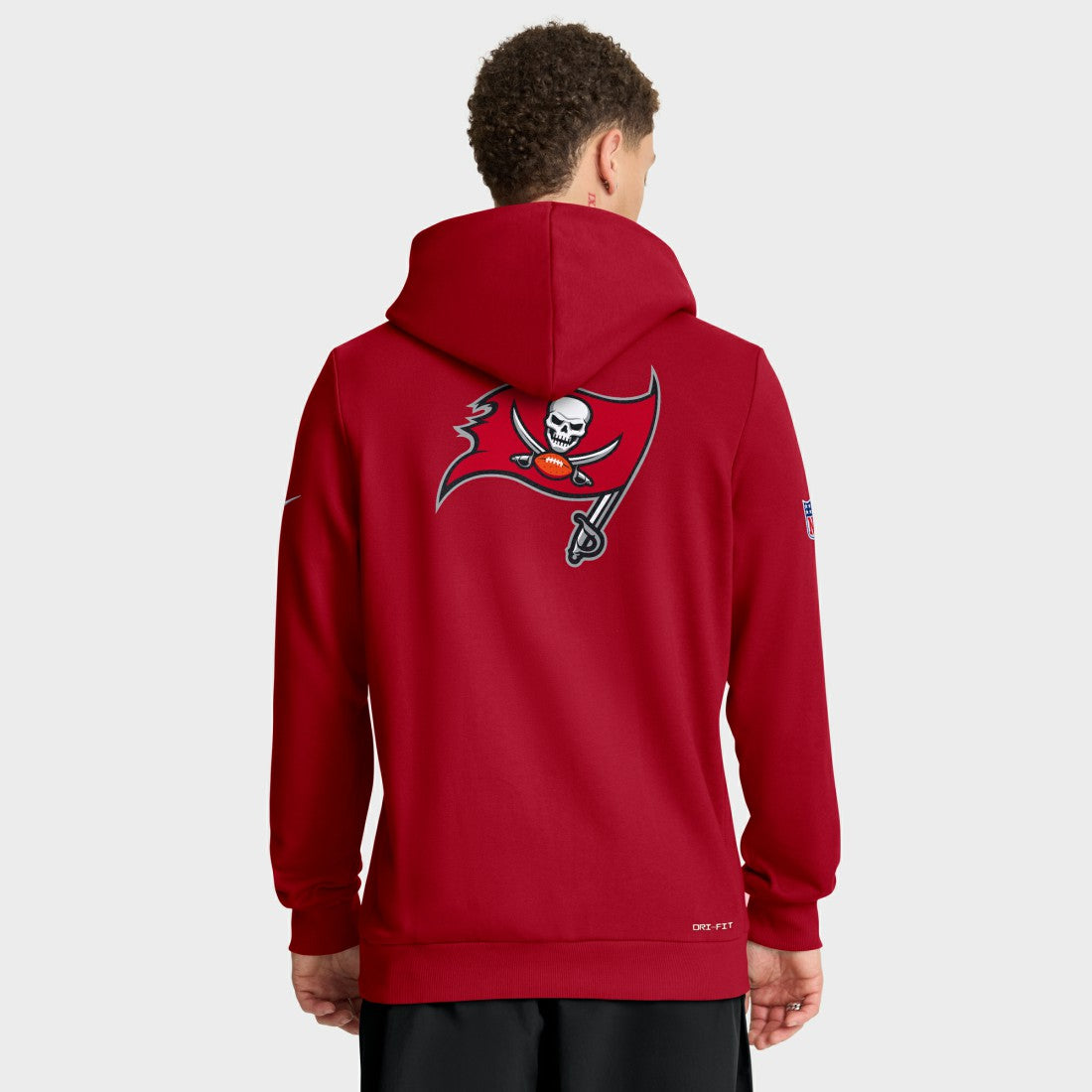 Tampa Bay Buccaneers Sideline Standard Issue Utility Player Dri-FIT Full-Zip Hoodie Red