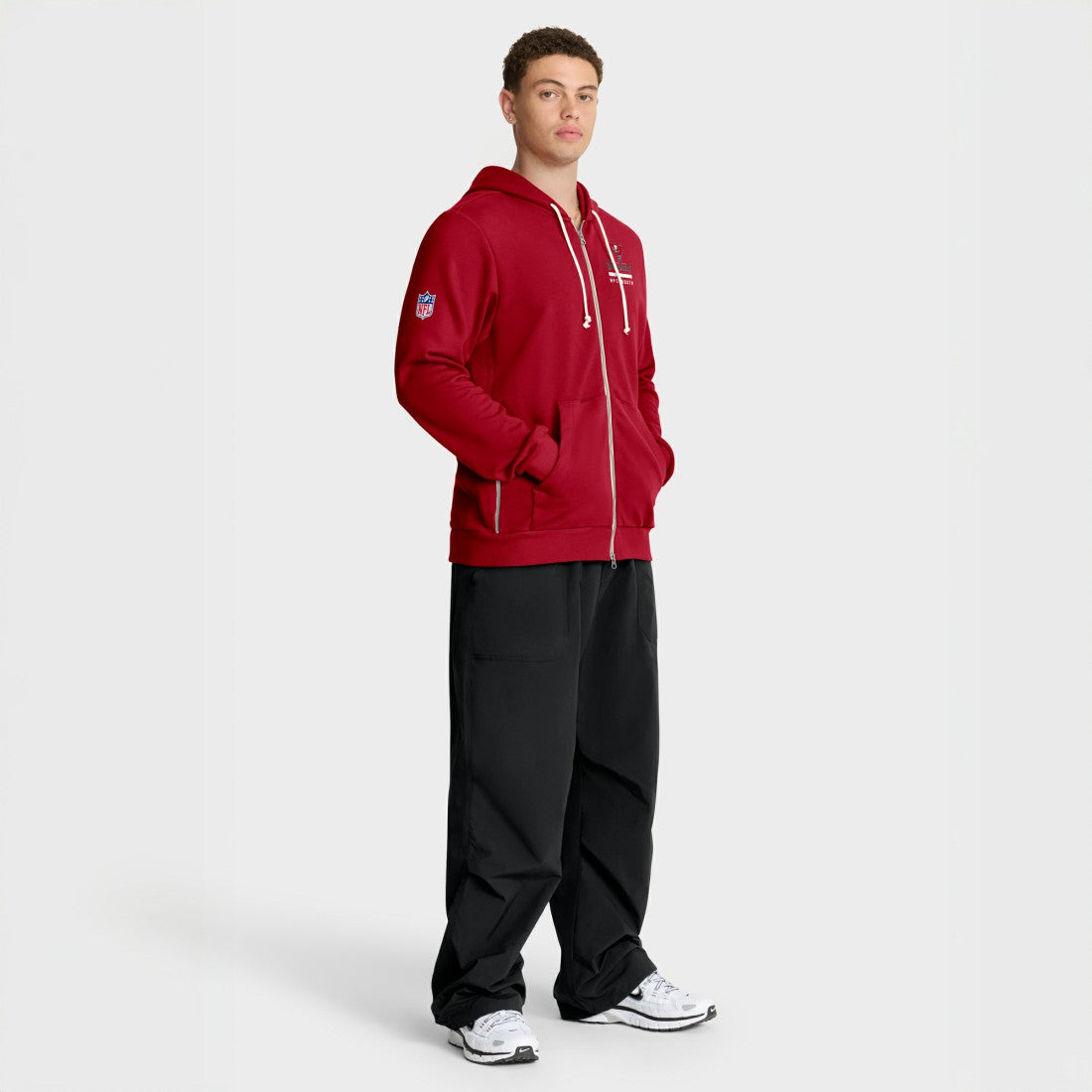 Tampa Bay Buccaneers Sideline Standard Issue Utility Player Dri-FIT Full-Zip Hoodie Red