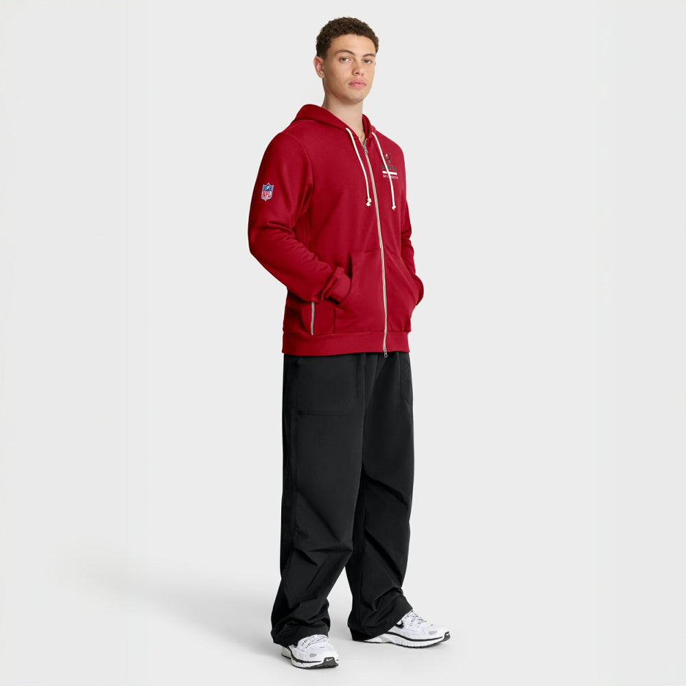 Tampa Bay Buccaneers Sideline Standard Issue Utility Player Dri-FIT Full-Zip Hoodie Red