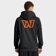 Washington Commanders Sideline Standard Issue Utility Player Dri-FIT Full-Zip Hoodie Black