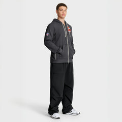 Cleveland Browns Sideline Standard Issue Utility Player Dri-FIT Full-Zip Hoodie Anthracite
