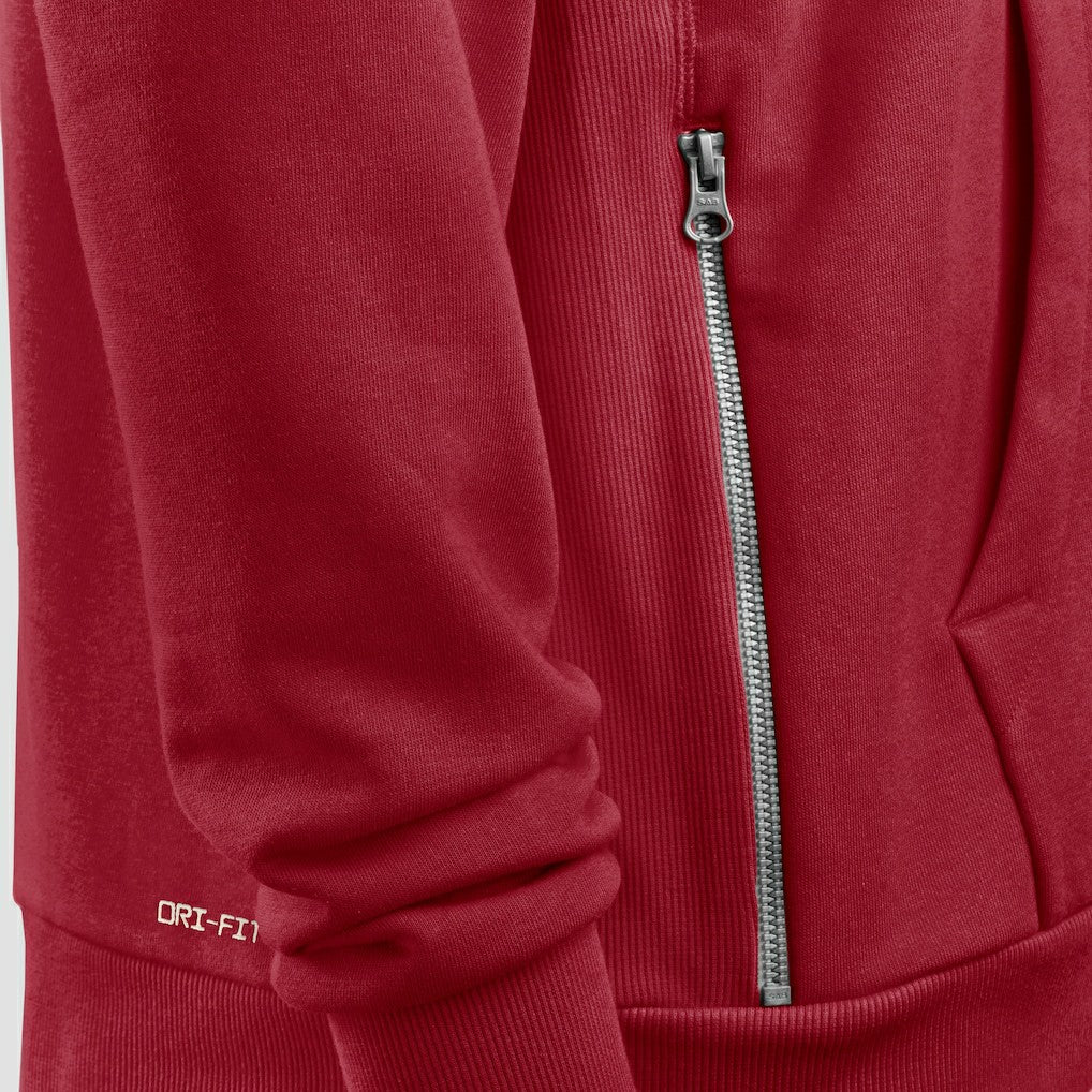 Arizona Cardinals Sideline Standard Issue Utility Player Dri-FIT Full-Zip Hoodie Cardinal