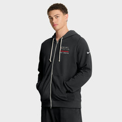 Atlanta Falcons Sideline Standard Issue Utility Player Dri-FIT Full-Zip Hoodie Black