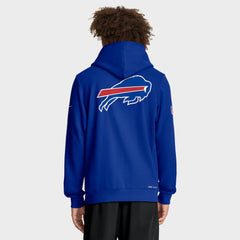 Buffalo Bills Sideline Standard Issue Utility Player Dri-FIT Full-Zip Hoodie Royal