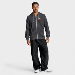 Denver Broncos Sideline Standard Issue Utility Player Dri-FIT Full-Zip Hoodie Anthracite