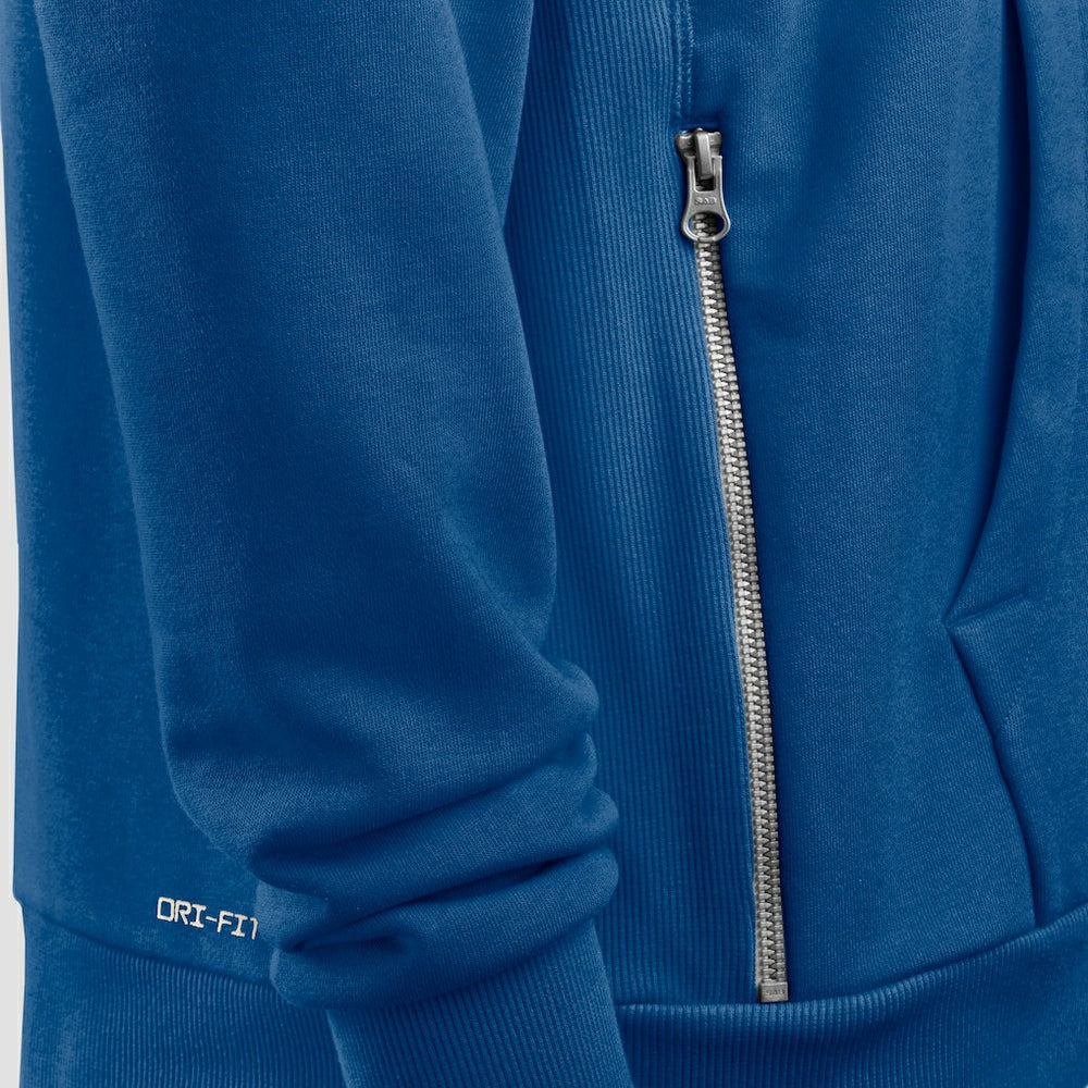 Indianapolis Colts Sideline Standard Issue Utility Player Dri-FIT Full-Zip Hoodie Royal