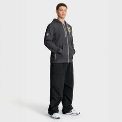 Green Bay Packers Sideline Standard Issue Utility Player Dri-FIT Full-Zip Hoodie Anthracite