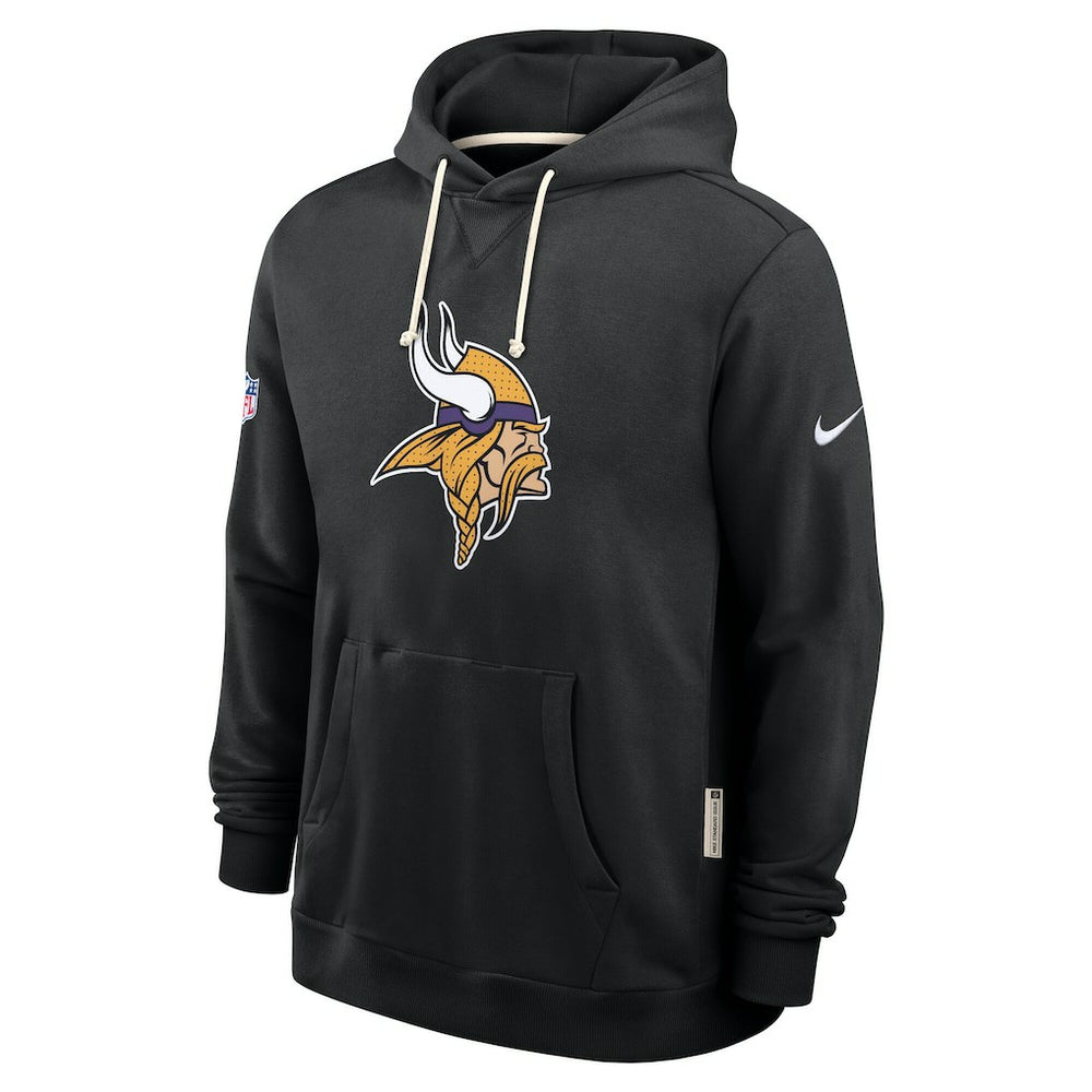 Minnesota Vikings Sideline Standard Issue Initial Home Dri-FIT Hoodie Black