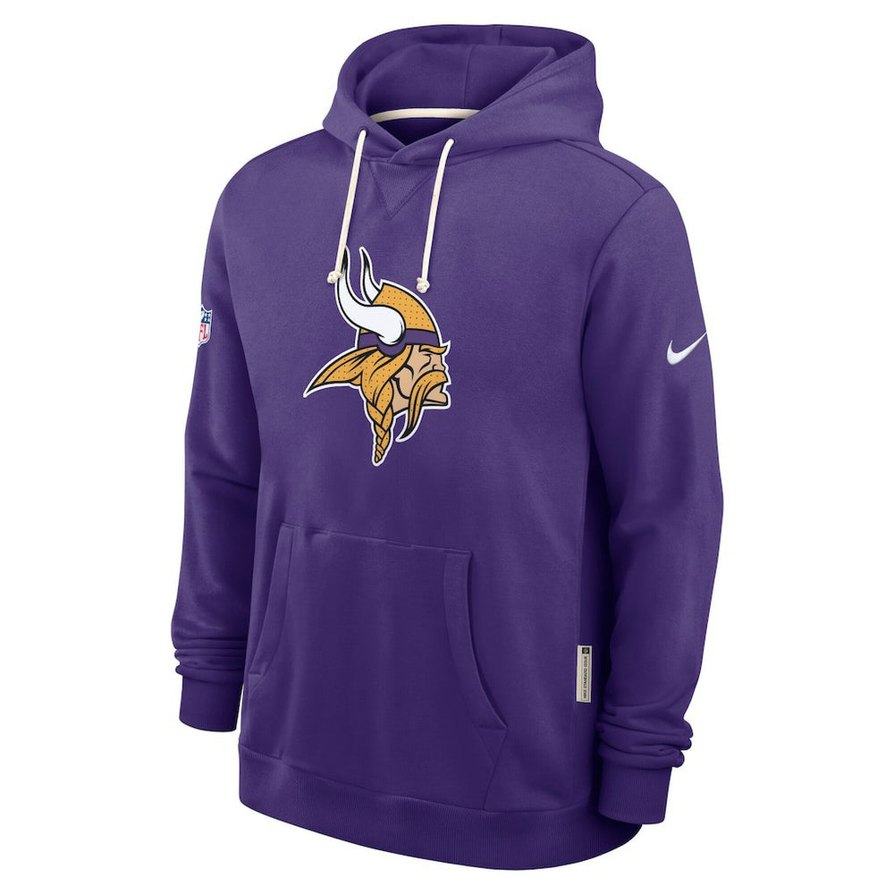 Minnesota Vikings Sideline Standard Issue Initial Home Dri-FIT Hoodie Purple