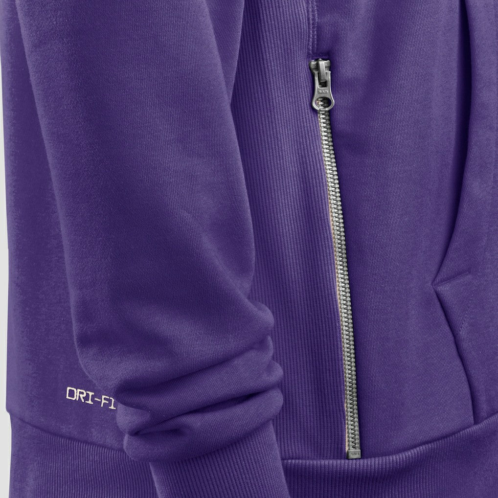 Minnesota Vikings Sideline Standard Issue Initial Home Dri-FIT Hoodie Purple