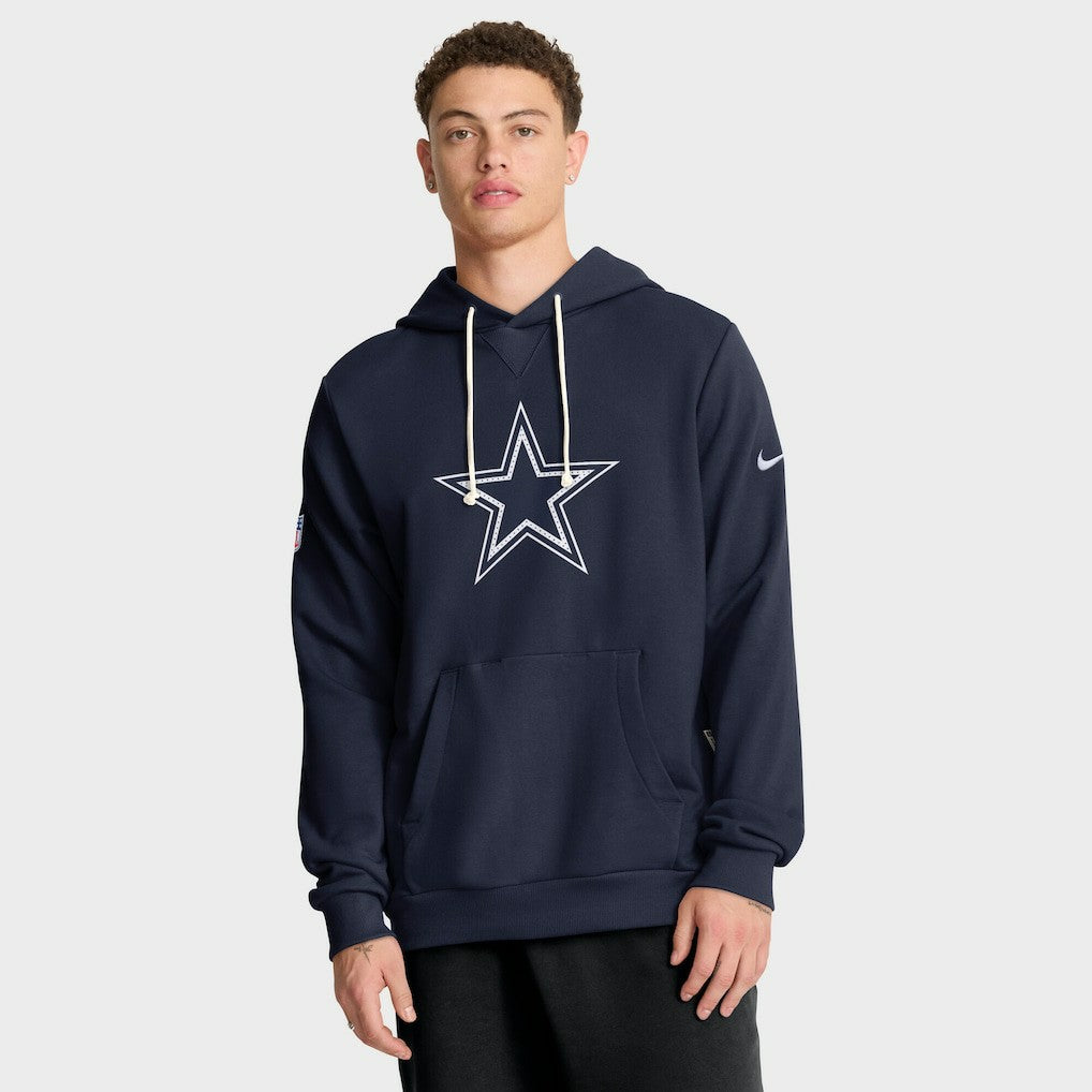 Dallas Cowboys Sideline Standard Issue Initial Home Dri-FIT Hoodie Navy