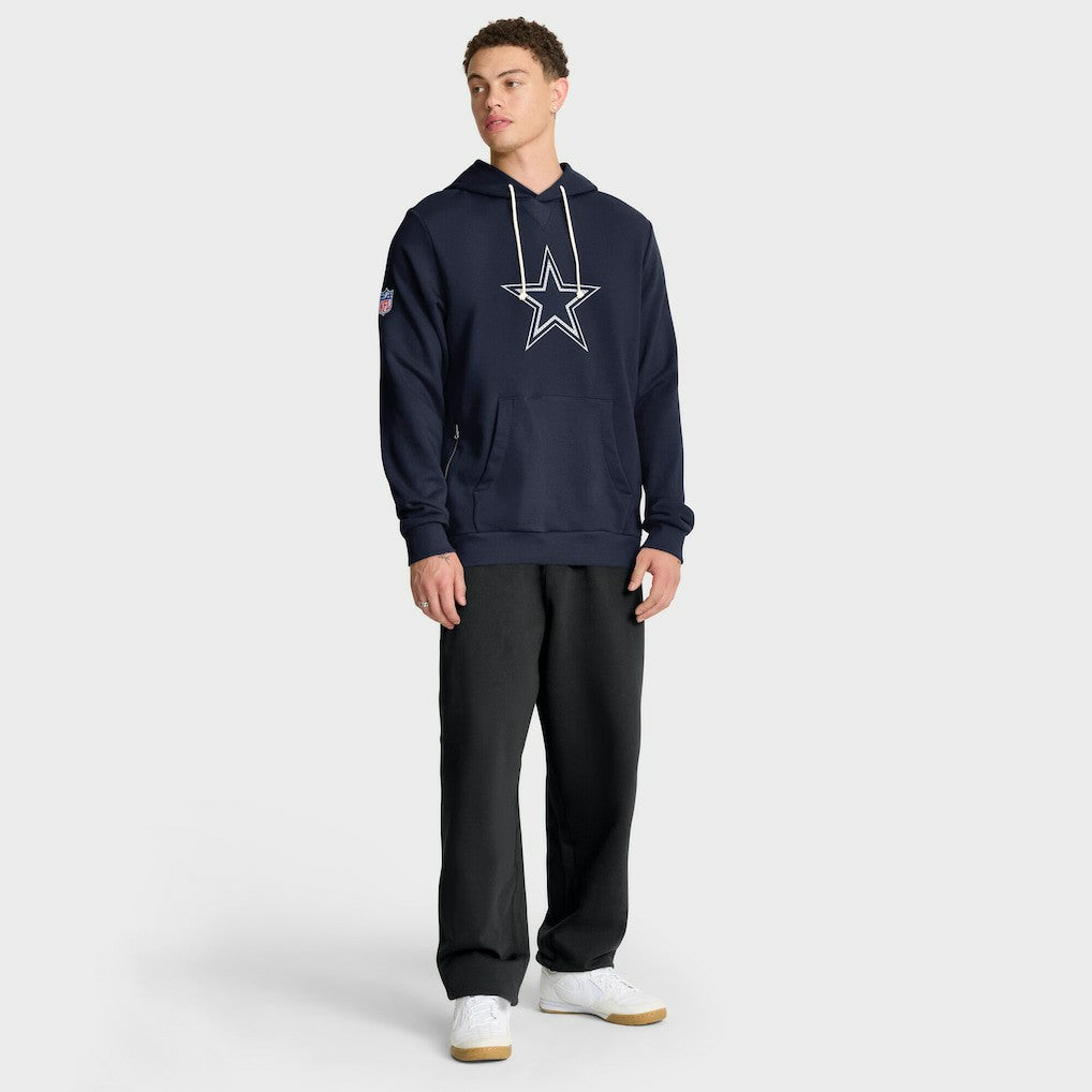 Dallas Cowboys Sideline Standard Issue Initial Home Dri-FIT Hoodie Navy