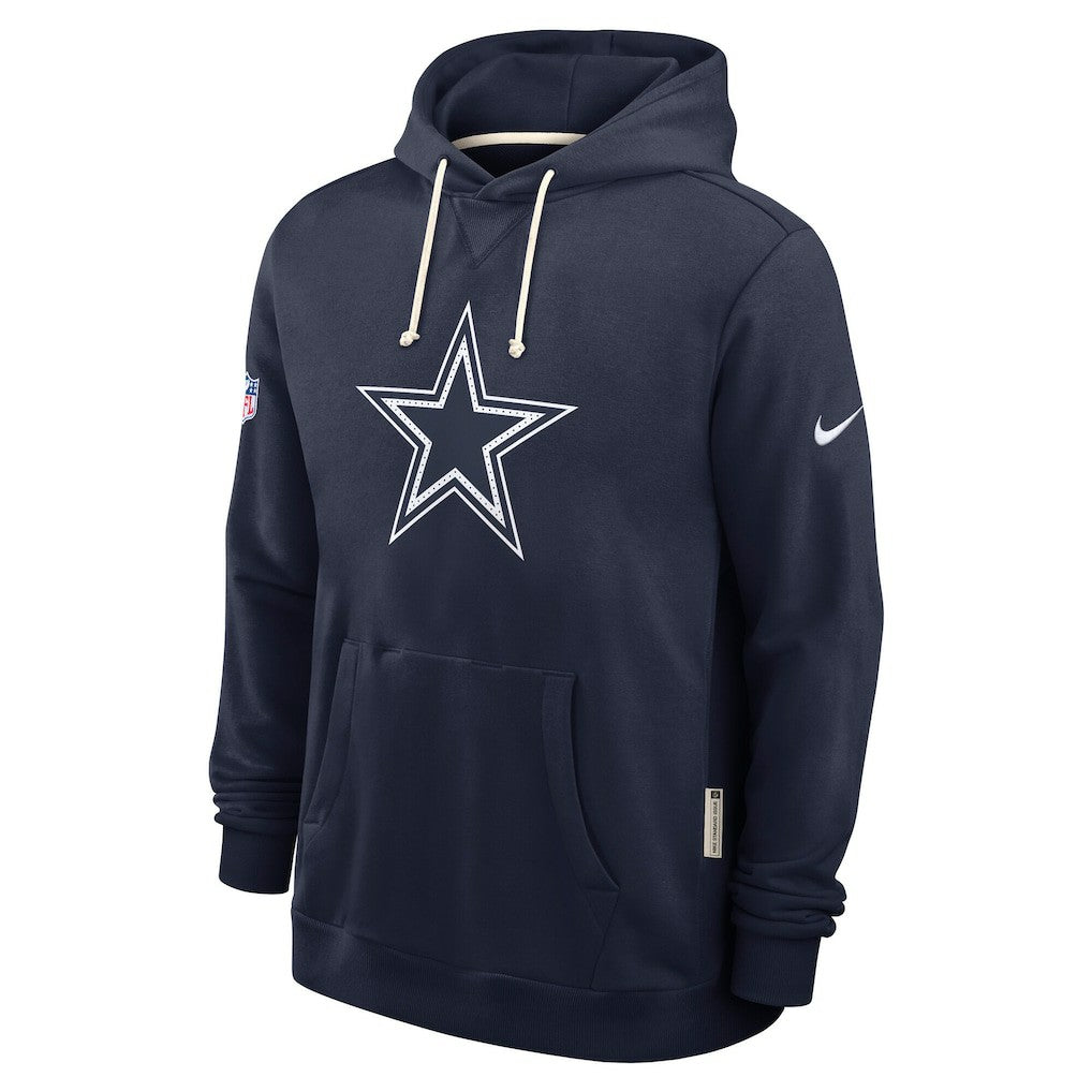 Dallas Cowboys Sideline Standard Issue Initial Home Dri-FIT Hoodie Navy