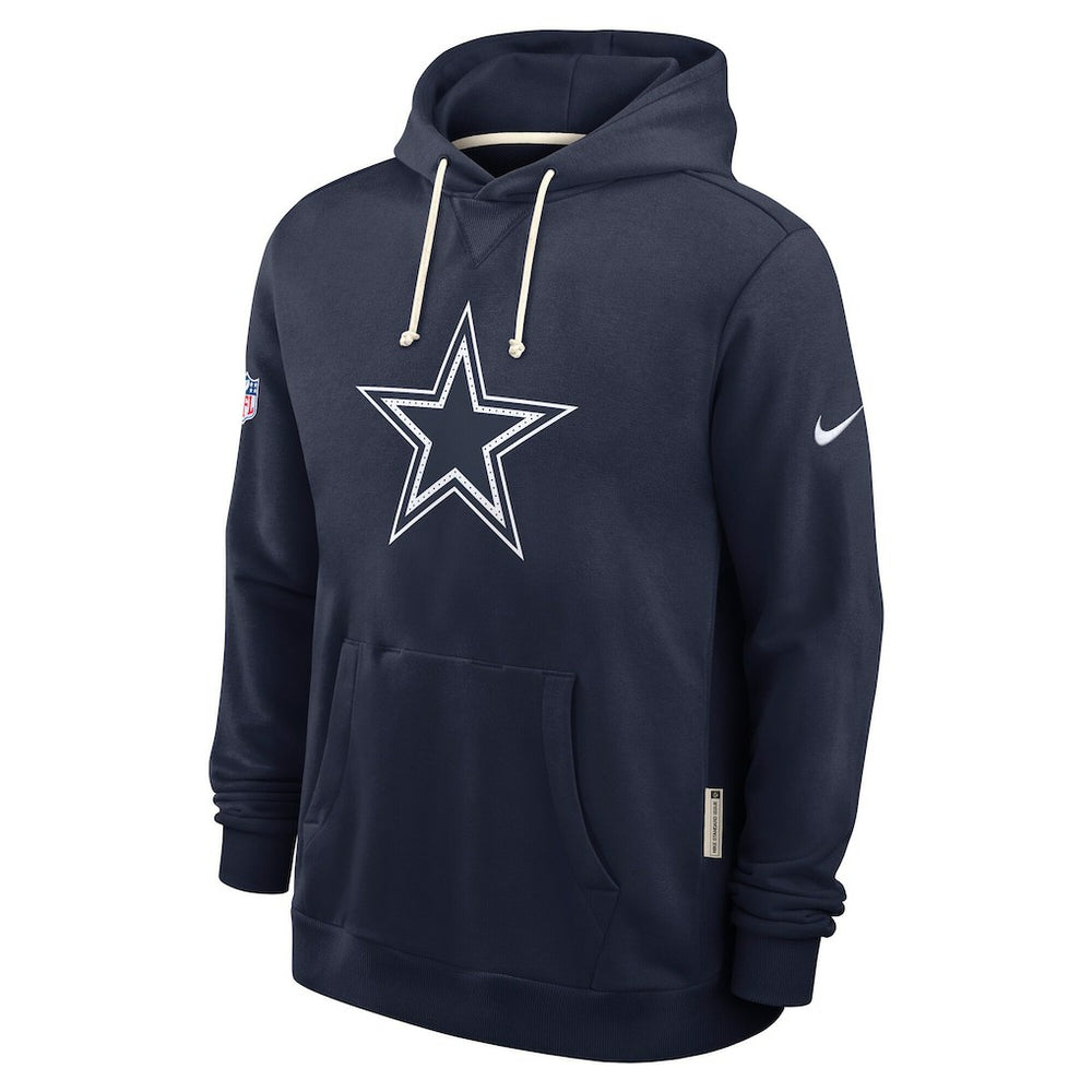 Dallas Cowboys Sideline Standard Issue Initial Home Dri-FIT Hoodie Navy