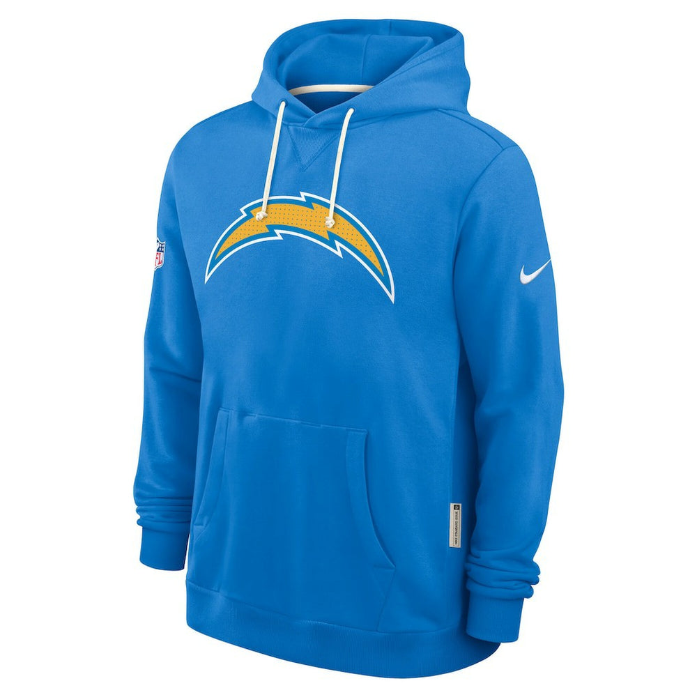 Los Angeles Chargers Sideline Standard Issue Initial Home Dri-FIT Hoodie Powder Blue