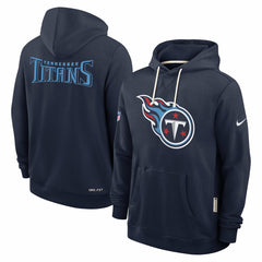 Tennessee Titans Sideline Standard Issue Initial Home Dri-FIT Hoodie Navy