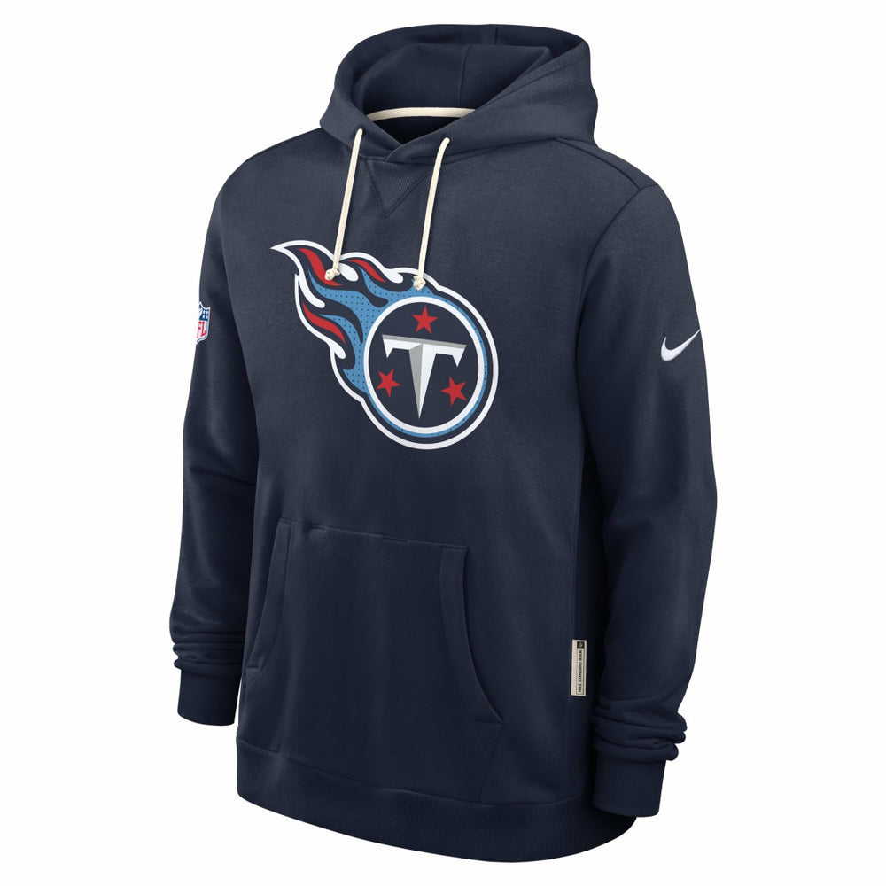 Tennessee Titans Sideline Standard Issue Initial Home Dri-FIT Hoodie Navy