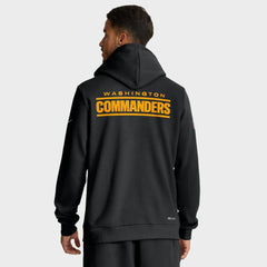 Washington Commanders Sideline Standard Issue Initial Home Dri-FIT Hoodie Black