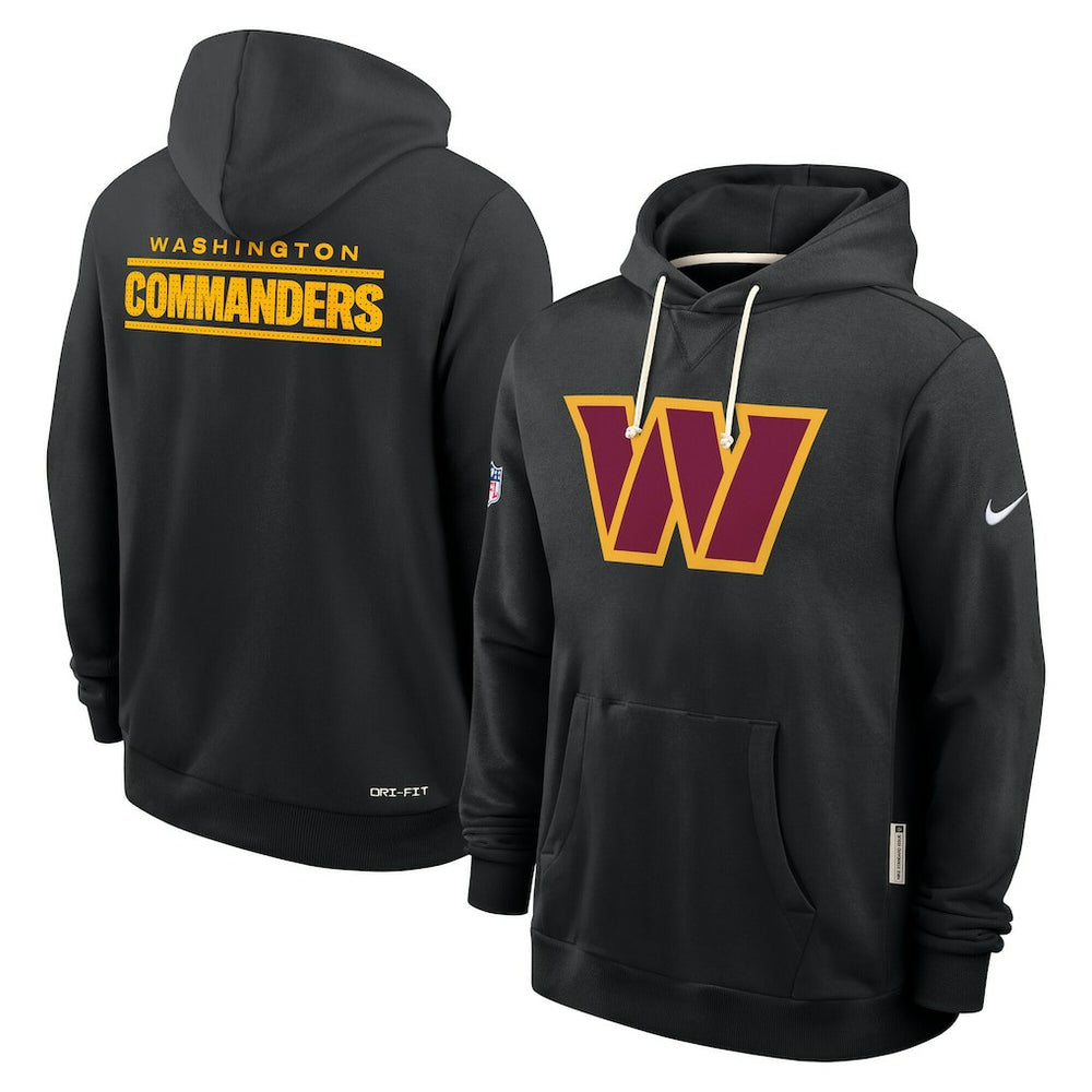 Washington Commanders Sideline Standard Issue Initial Home Dri-FIT Hoodie Black