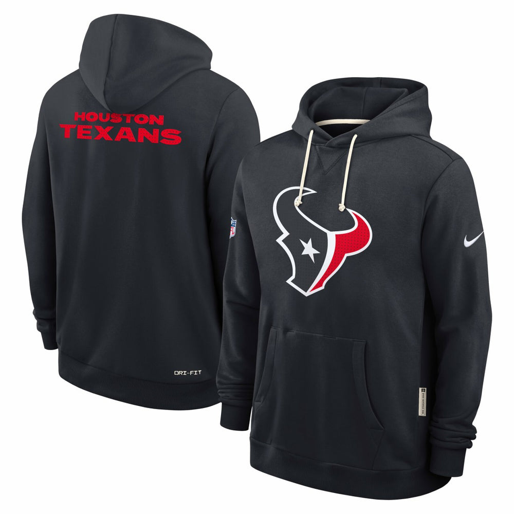 Houston Texans Sideline Standard Issue Initial Home Dri-FIT Hoodie Navy