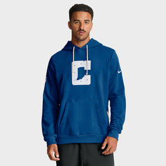 Indianapolis Colts Sideline Standard Issue Initial Home Dri-FIT Hoodie Royal