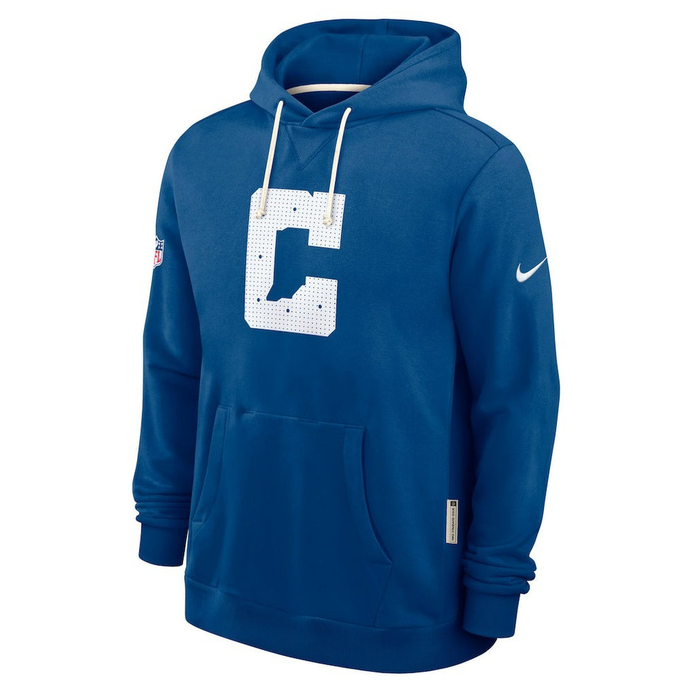 Indianapolis Colts Sideline Standard Issue Initial Home Dri-FIT Hoodie Royal