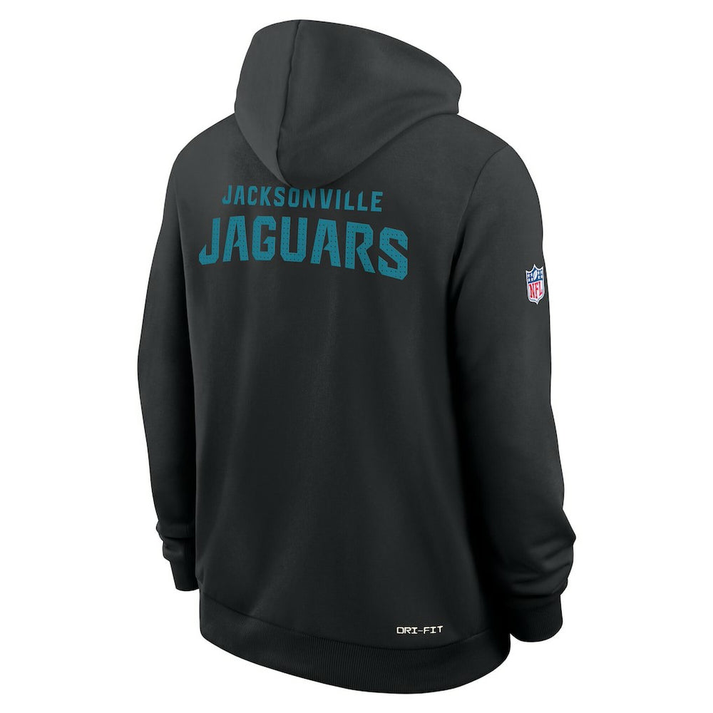 Jacksonville Jaguars Sideline Standard Issue Initial Home Dri-FIT Hoodie Black