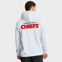 Kansas City Chiefs Sideline Standard Issue Initial Home Dri-FIT Hoodie White