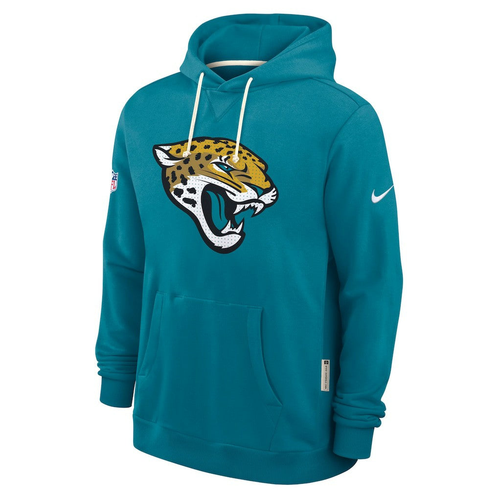 Jacksonville Jaguars Sideline Standard Issue Initial Home Dri-FIT Hoodie Teal