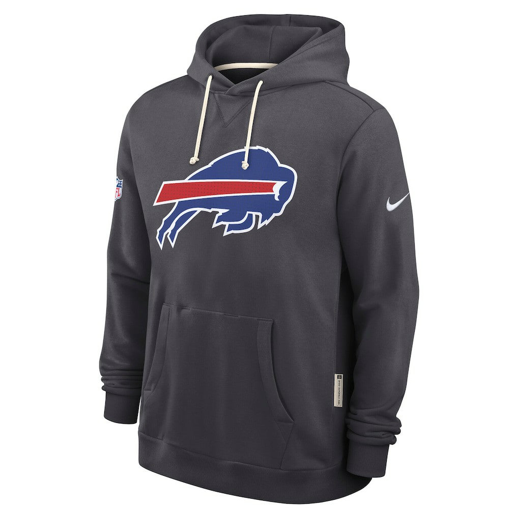 Buffalo Bills Sideline Standard Issue Initial Home Dri-FIT Hoodie Anthracite