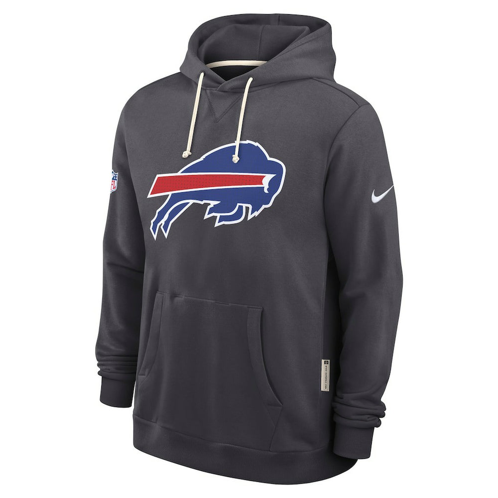 Buffalo Bills Sideline Standard Issue Initial Home Dri-FIT Hoodie Anthracite