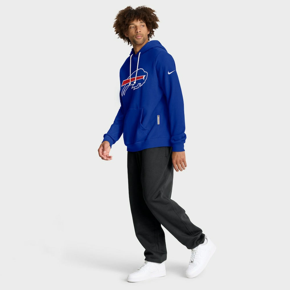 Buffalo Bills Sideline Standard Issue Initial Home Dri-FIT Hoodie Royal