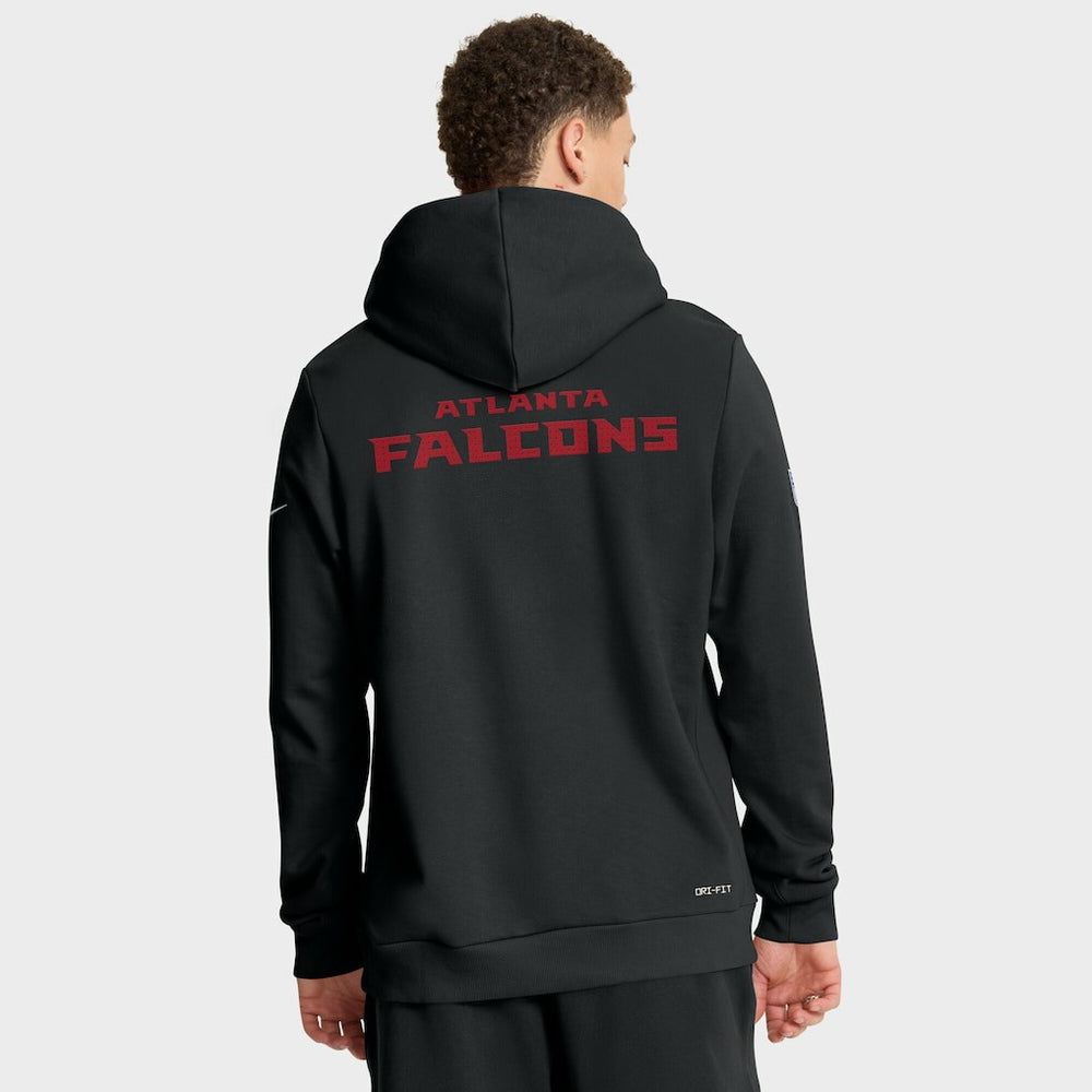 Atlanta Falcons Sideline Standard Issue Initial Home Dri-FIT Hoodie Black