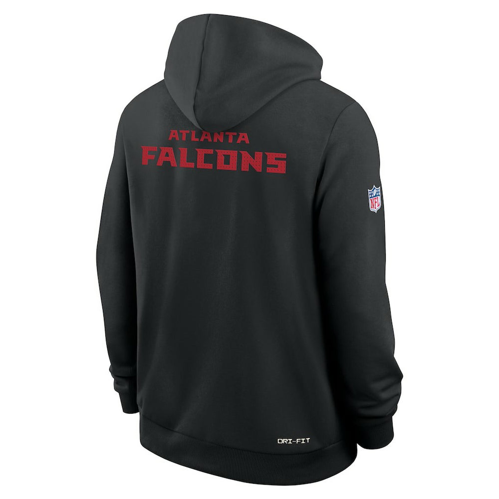 Atlanta Falcons Sideline Standard Issue Initial Home Dri-FIT Hoodie Black