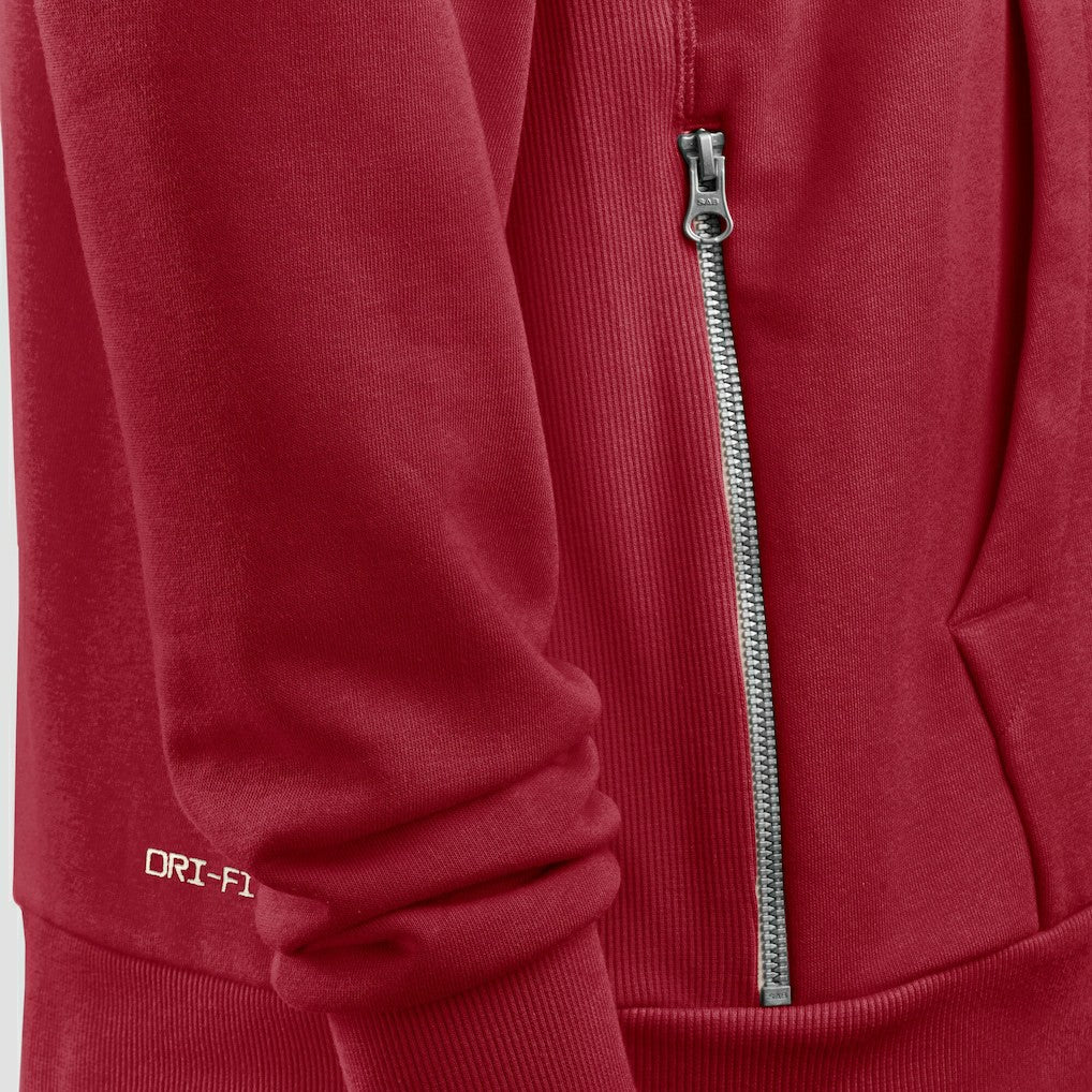 Arizona Cardinals Sideline Standard Issue Initial Home Dri-FIT Hoodie Cardinal