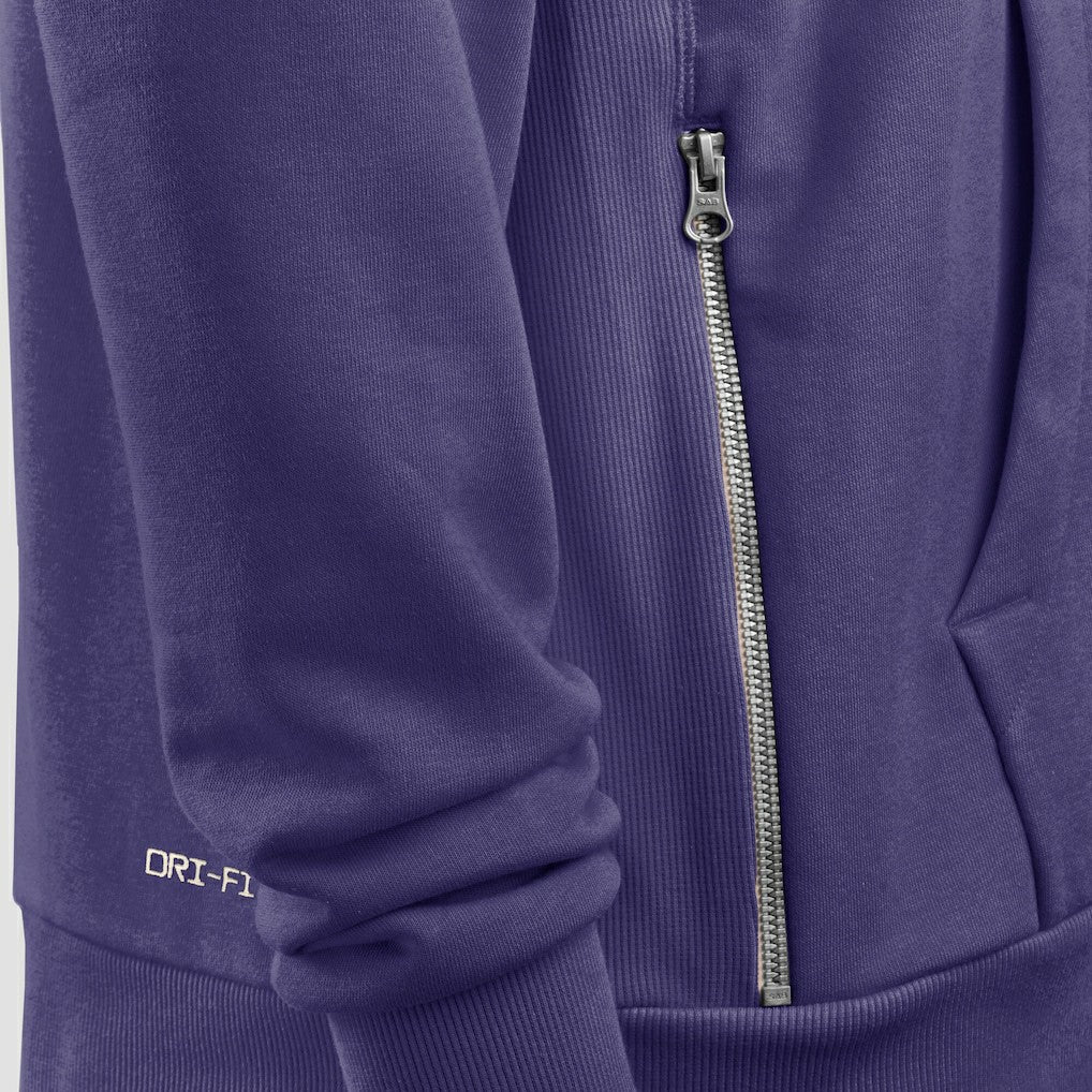 Baltimore Ravens Sideline Standard Issue Initial Home Dri-FIT Hoodie Purple