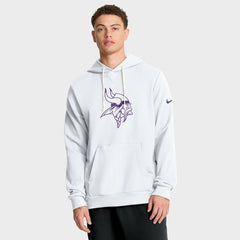 Minnesota Vikings Sideline Standard Issue Alt 2 Dri-FIT Hoodie White