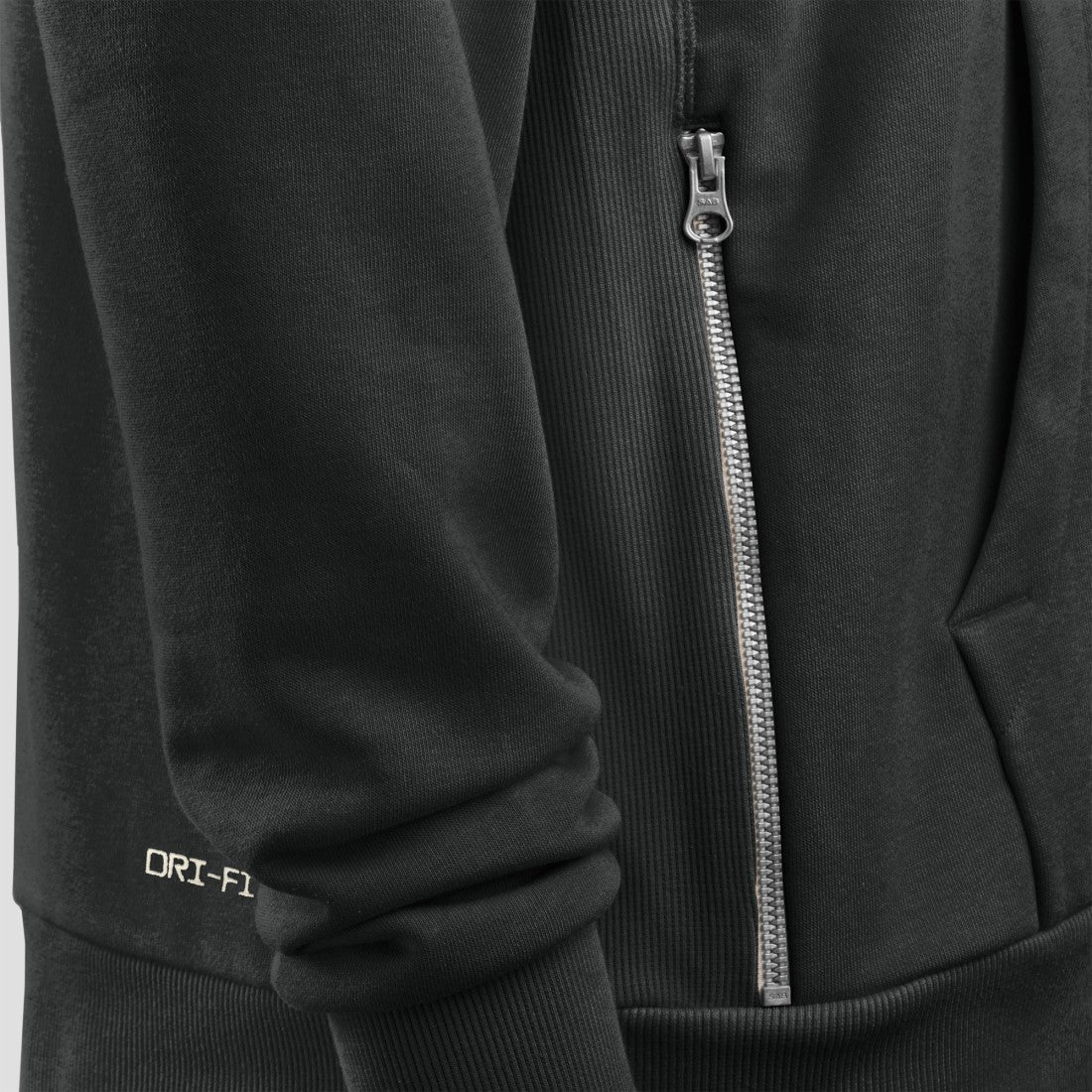 New York Jets 2025 NFL Crucial Catch Sideline Standard Issue Dri-FIT Hoodie Black