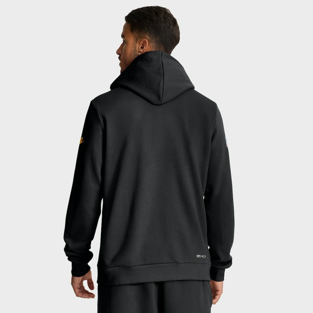 Pittsburgh Steelers Sideline Standard Issue Alt 2 Dri-FIT Hoodie Black