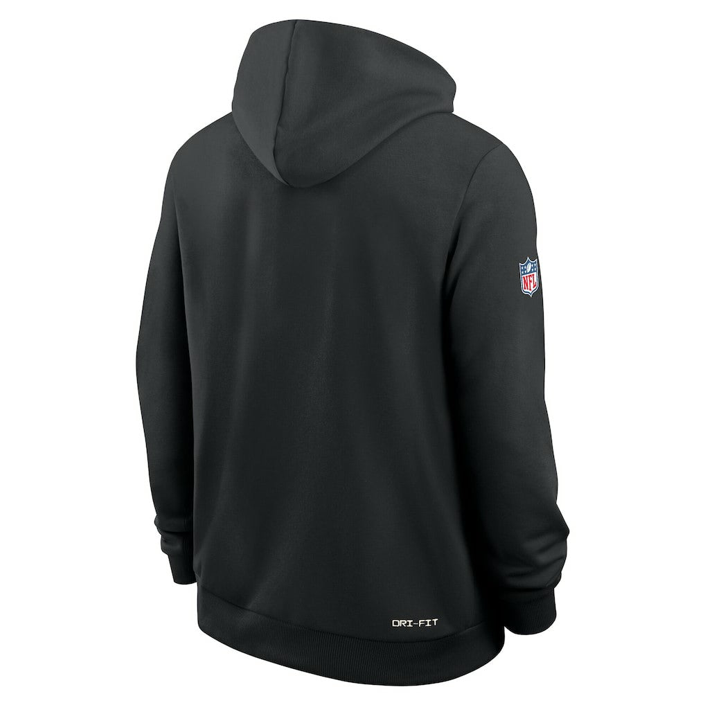 Pittsburgh Steelers Sideline Standard Issue Alt 2 Dri-FIT Hoodie Black