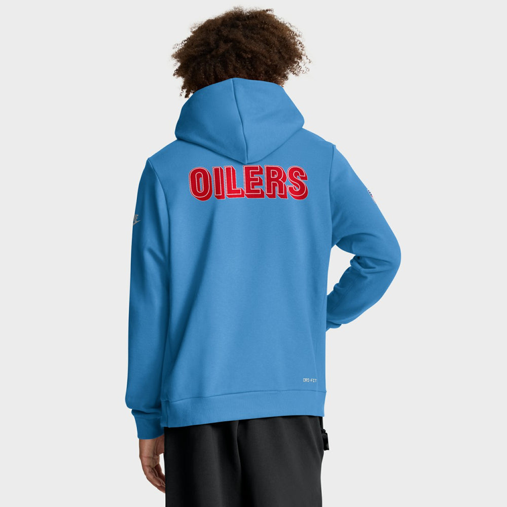 Tennessee Titans Sideline Standard Issue Alt 2 Dri-FIT Hoodie Light Blue