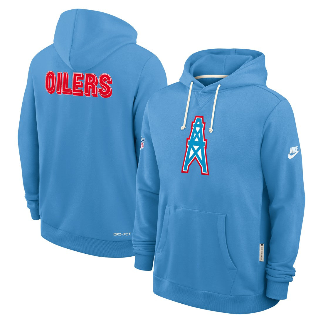 Tennessee Titans Sideline Standard Issue Alt 2 Dri-FIT Hoodie Light Blue