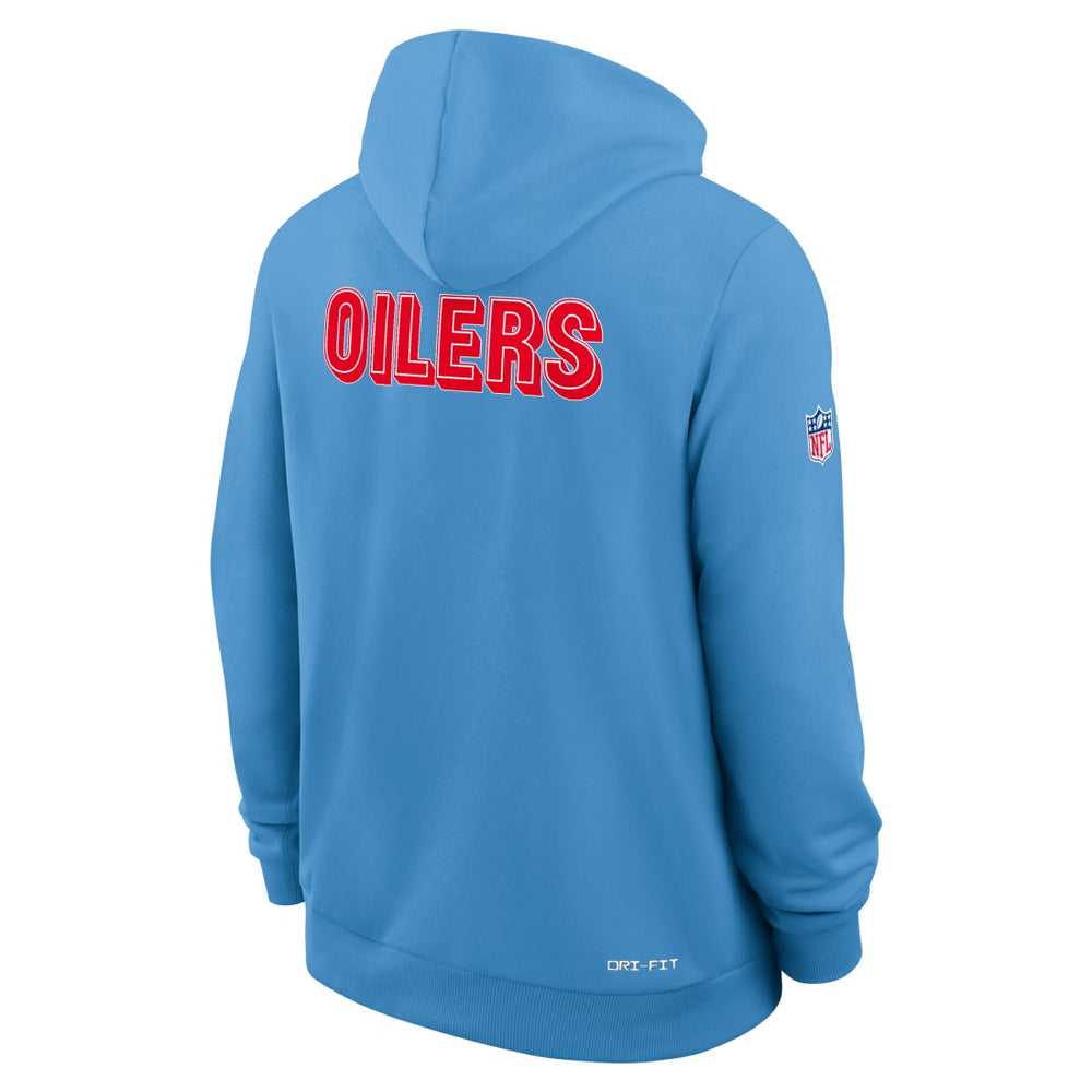 Tennessee Titans Sideline Standard Issue Alt 2 Dri-FIT Hoodie Light Blue