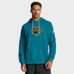 Jacksonville Jaguars Sideline Standard Issue Alt 2 Dri-FIT Hoodie Teal